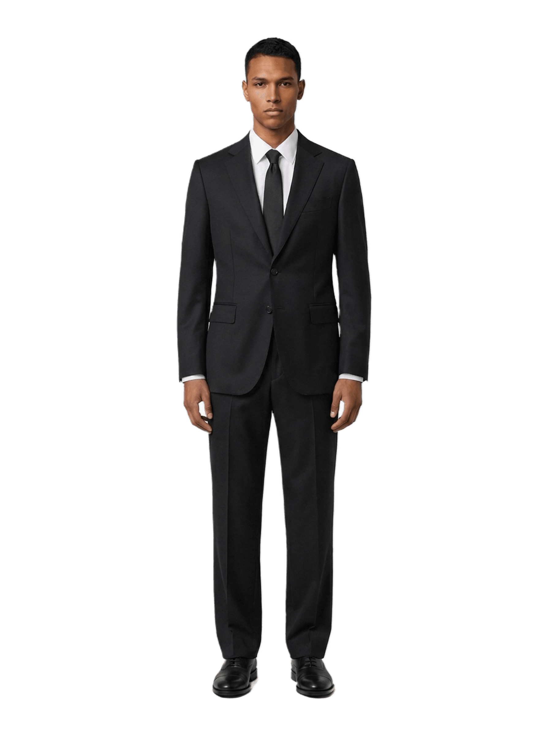 The Custom Suit - Black Twill