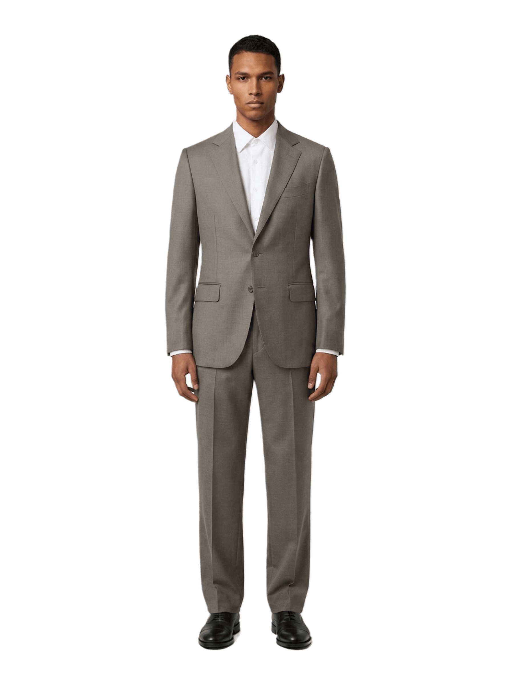 The Custom Suit - Beige Melange