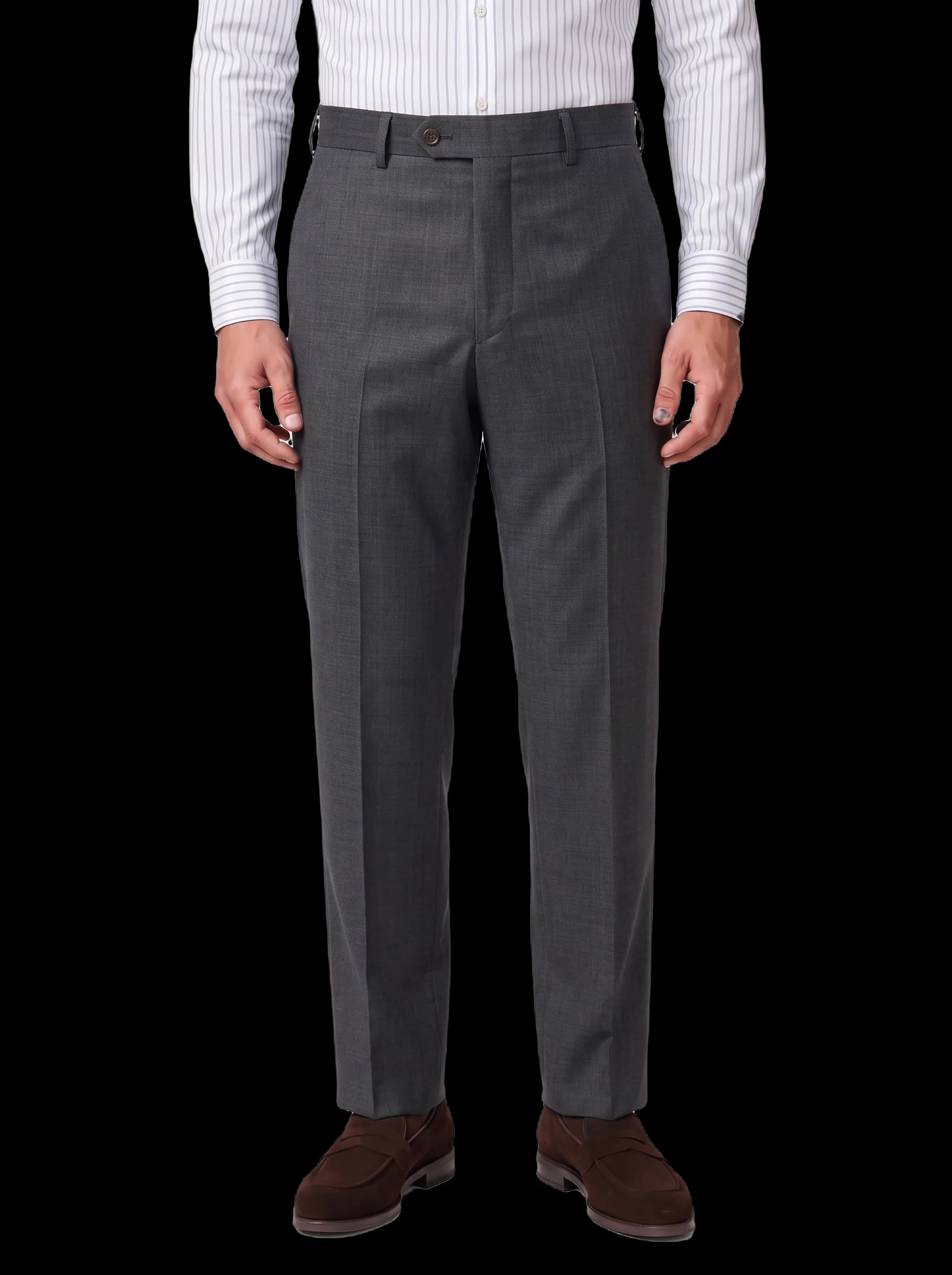 The Custom Trouser - Medium Grey
