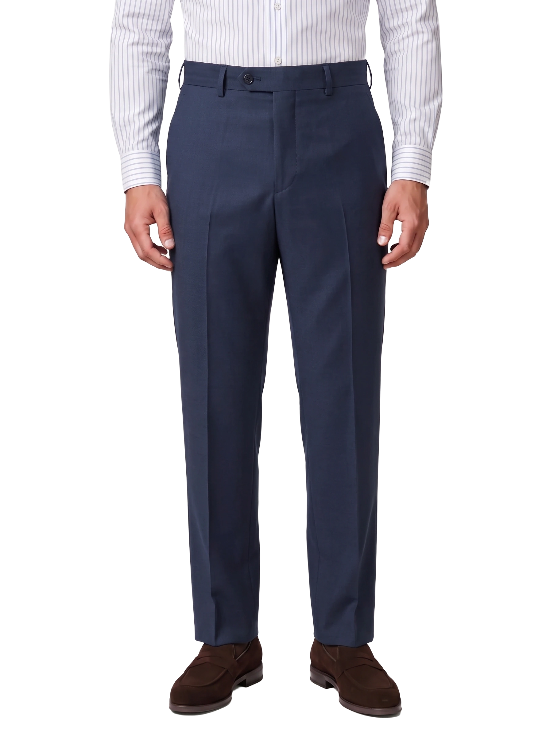 The Custom Trouser - Navy Check