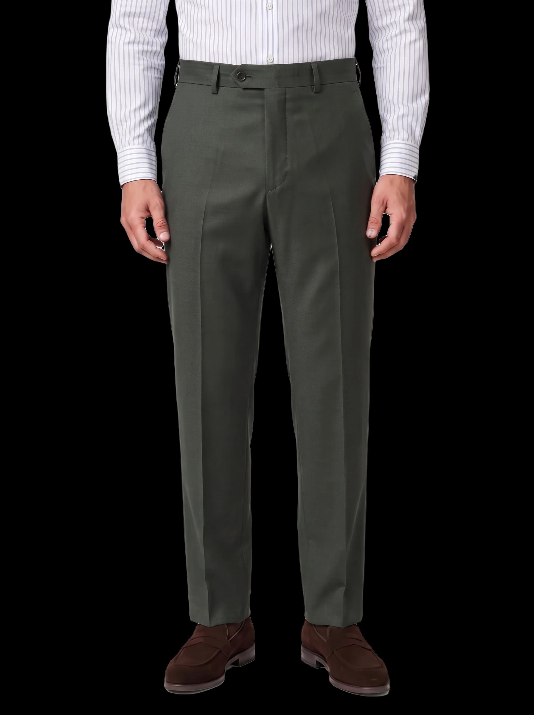 The Custom Trouser - Dark Green