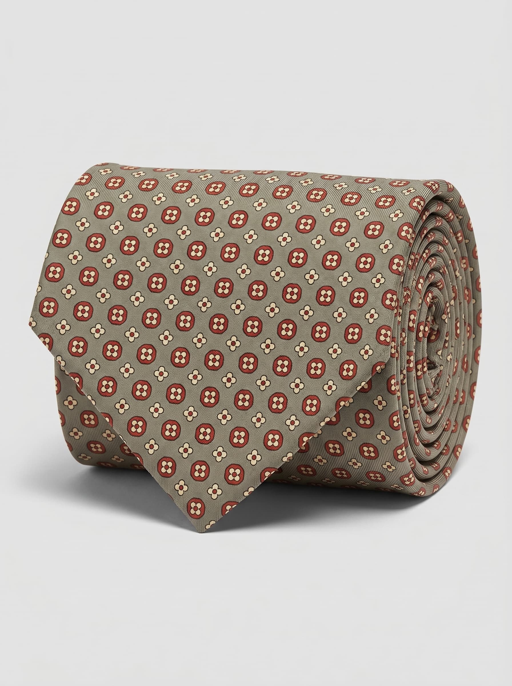 Quatrefoil - Sage green