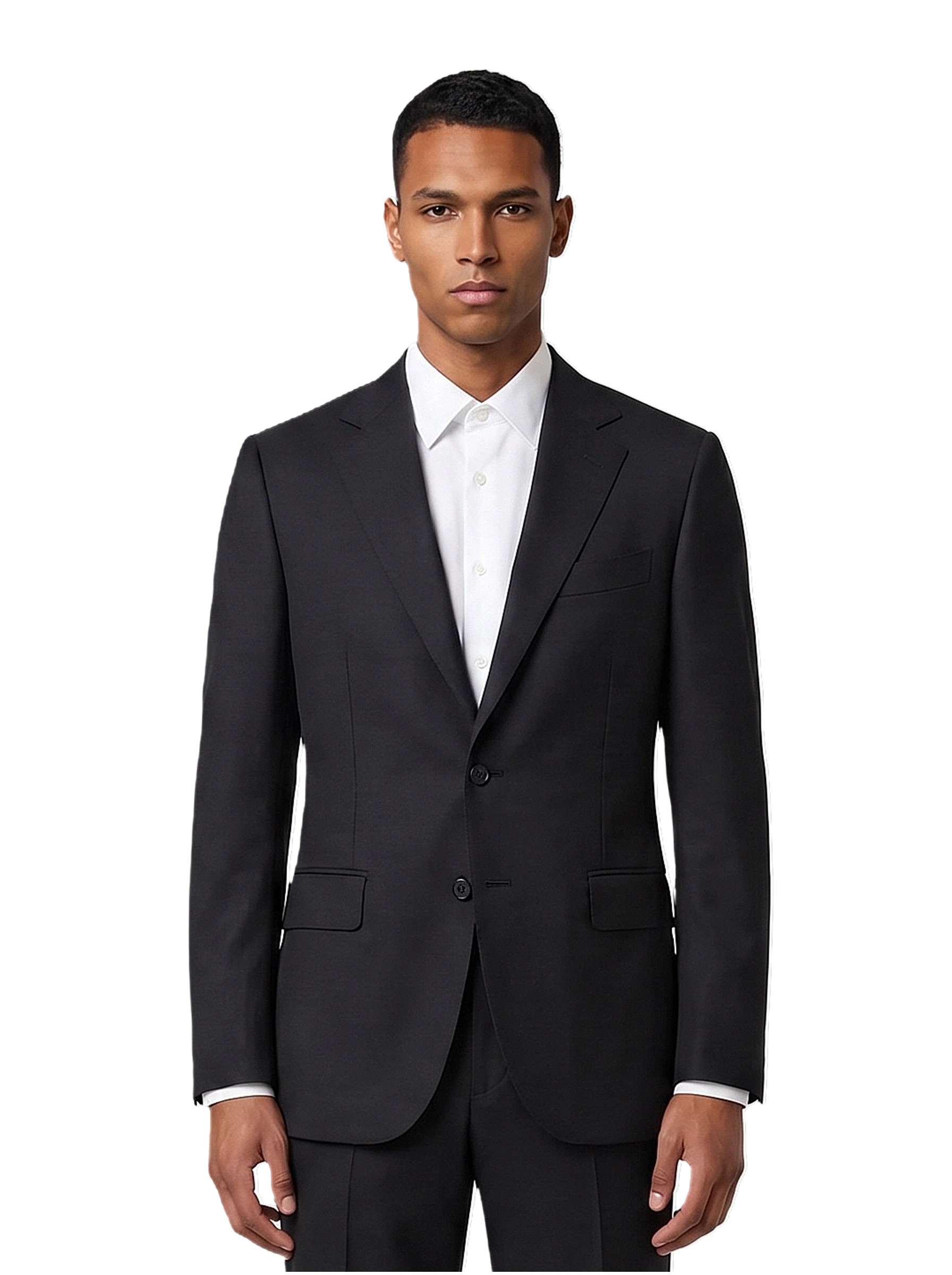 The Custom Suit - Black Twill - Main