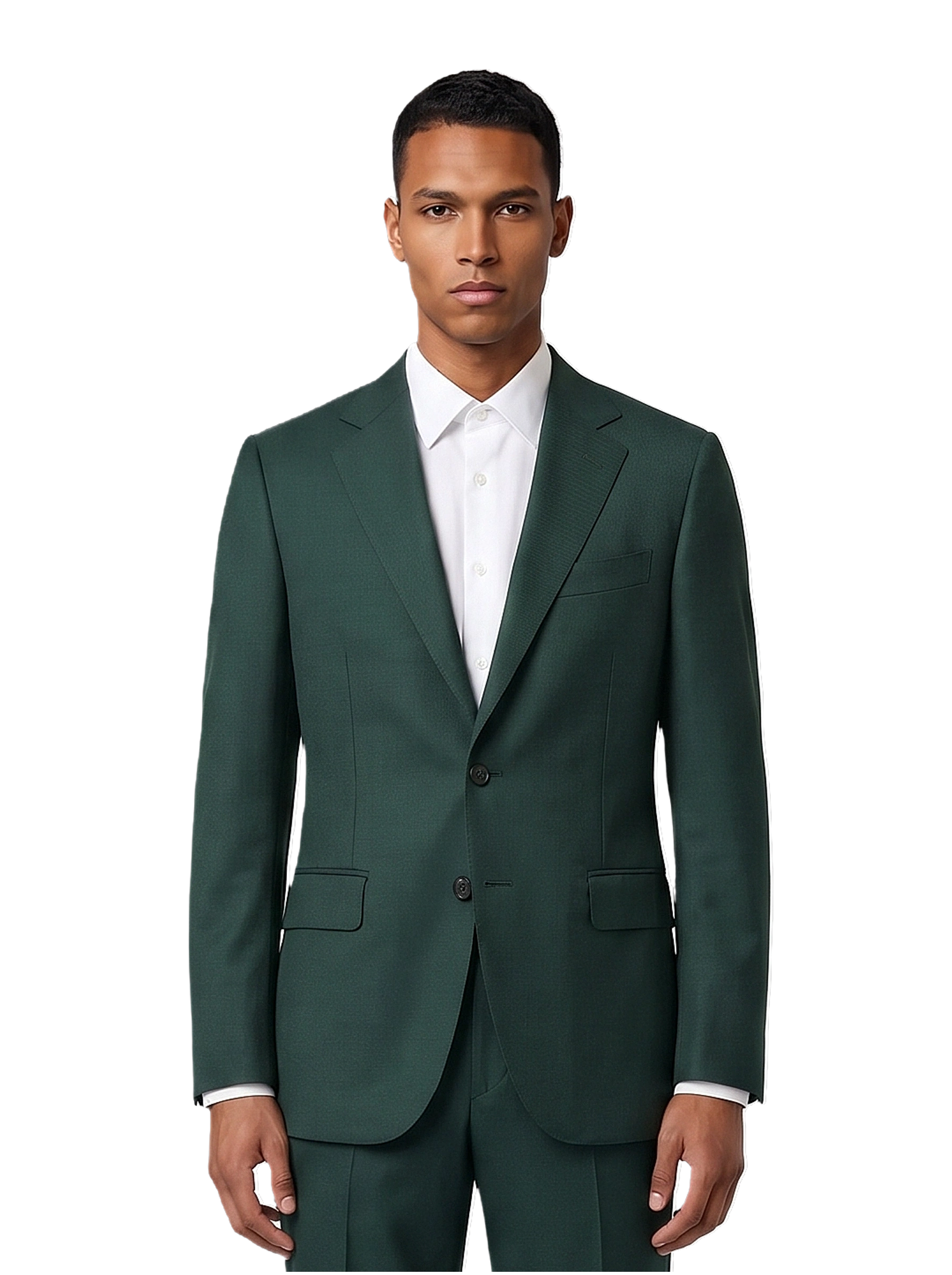 The Custom Suit - Bottle Green - Main