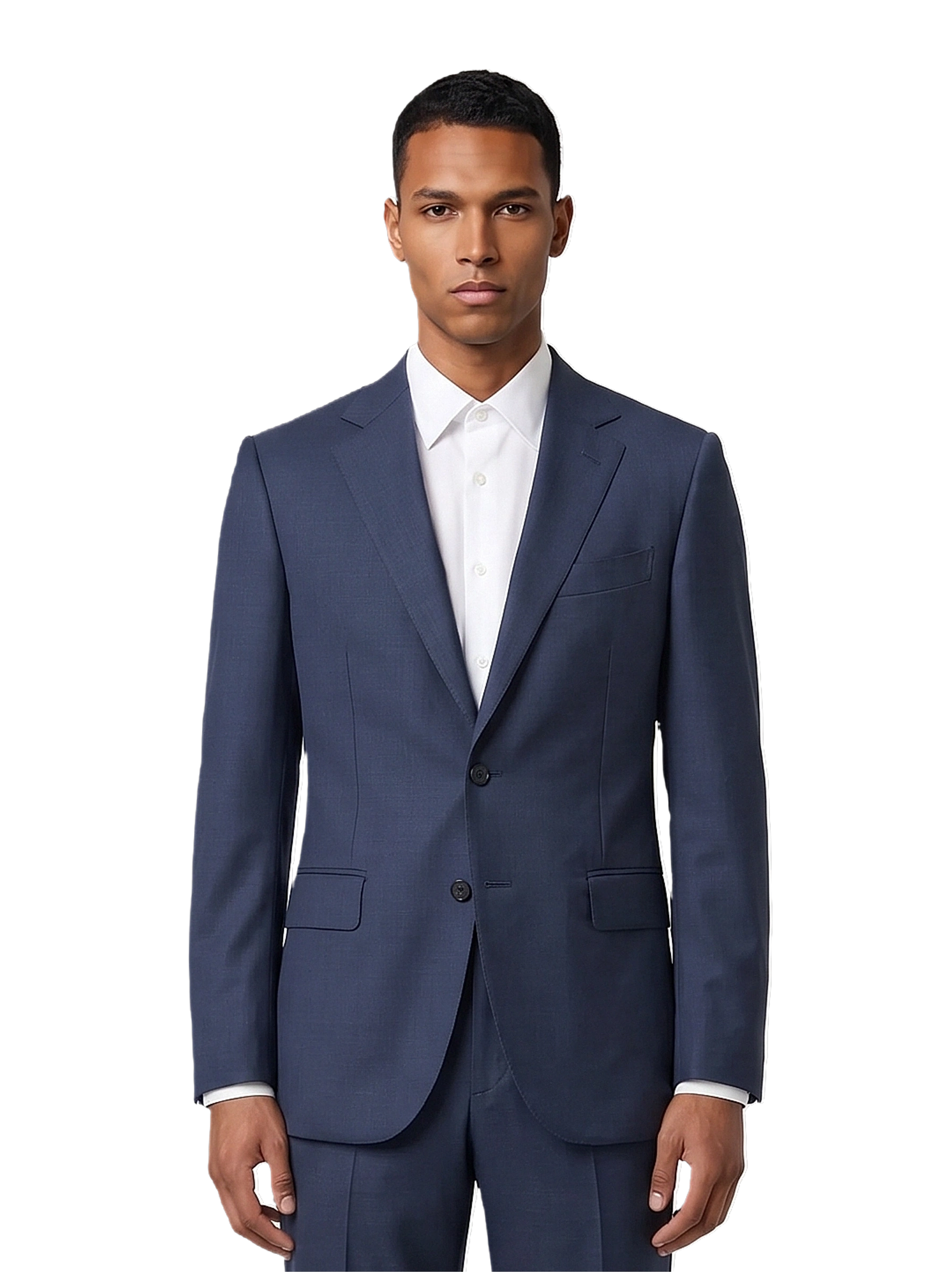 The Custom Suit - Navy Check - Main