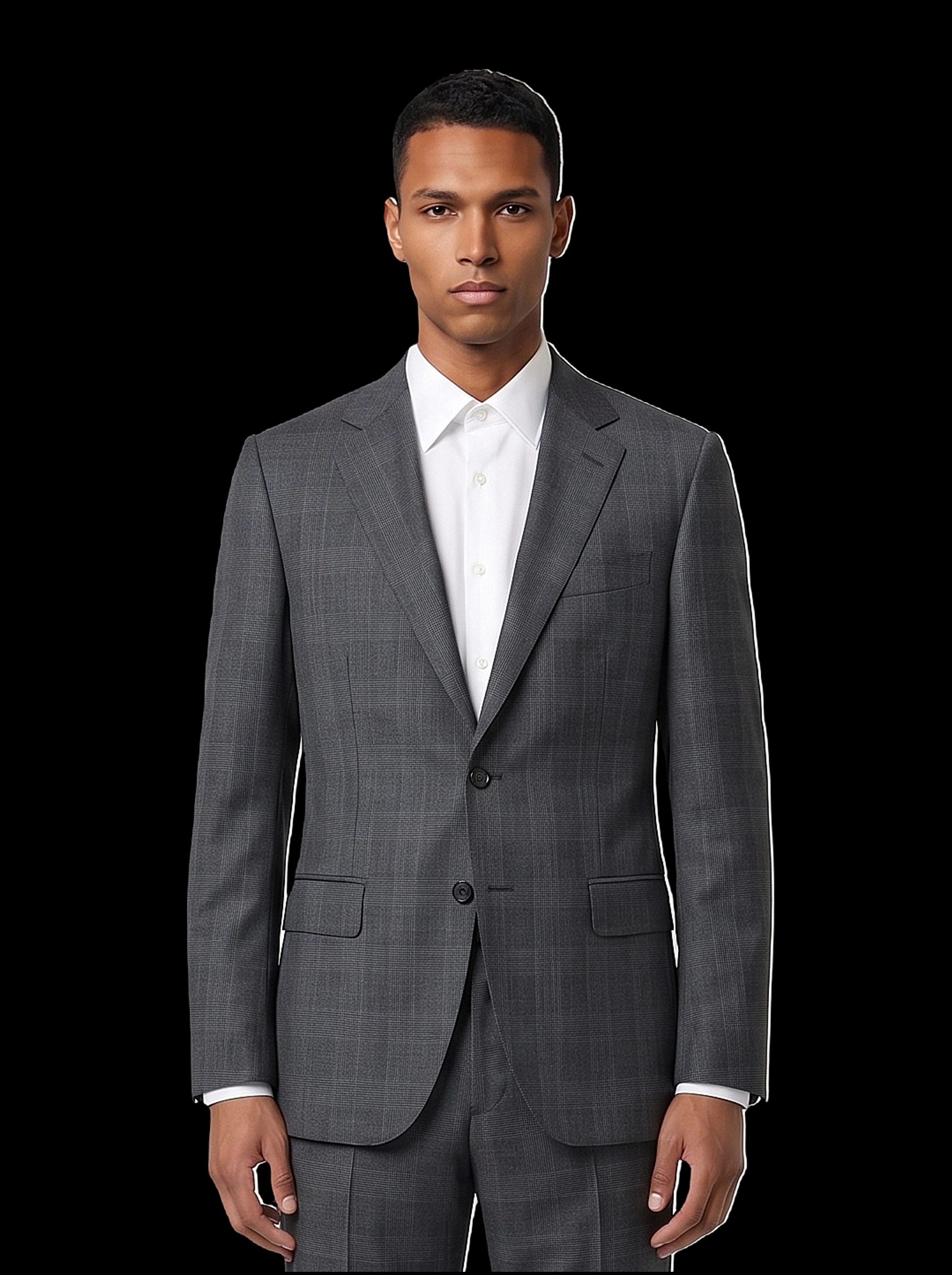 The Custom Suit - Grey Check - Main