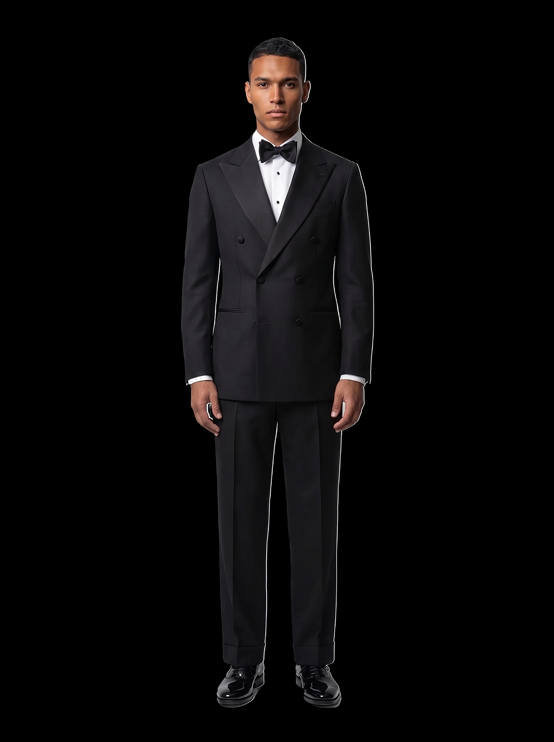 The Custom Tuxedo - Black Twill - Main