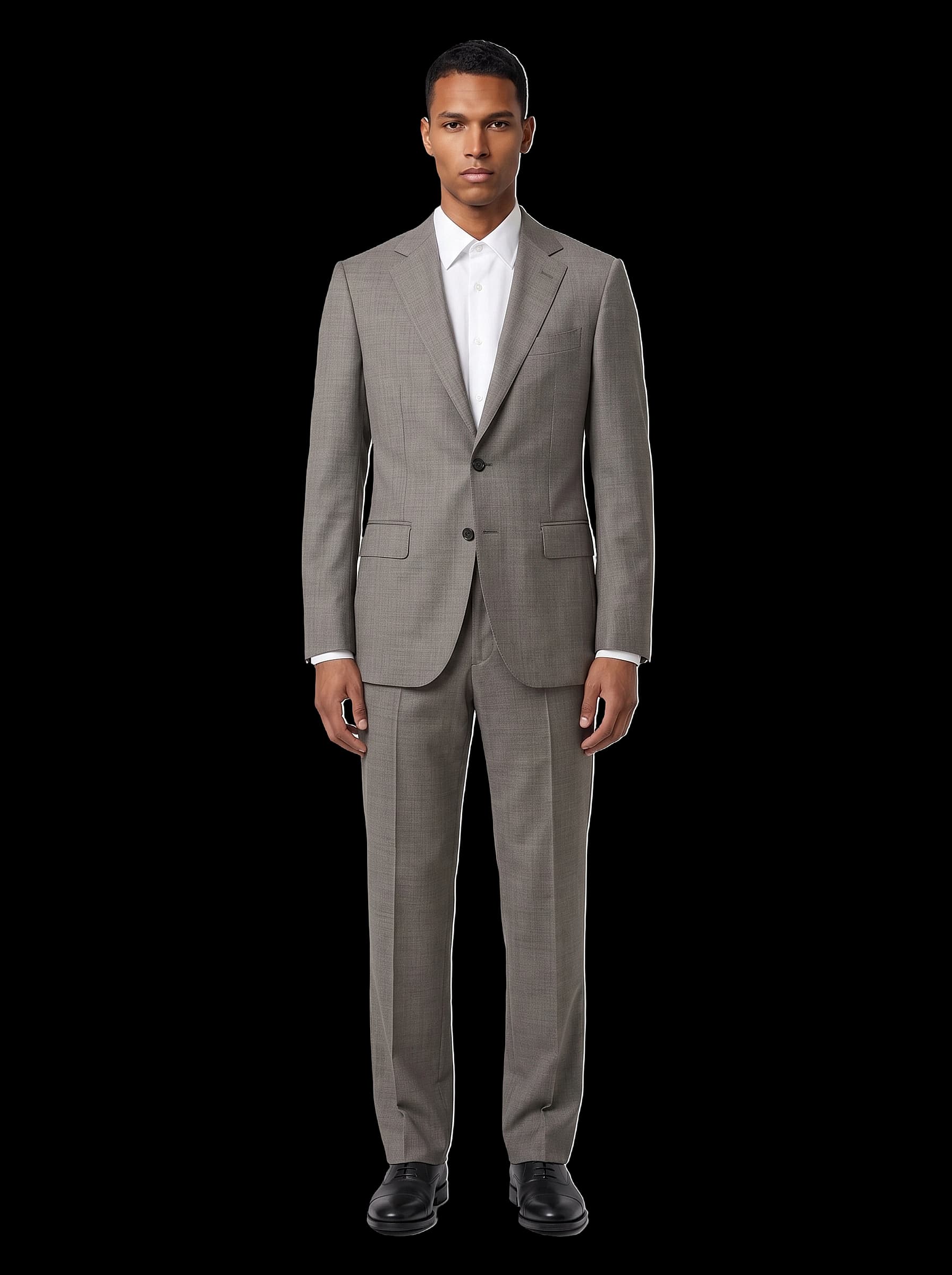 The Custom Suit - Beige Melange