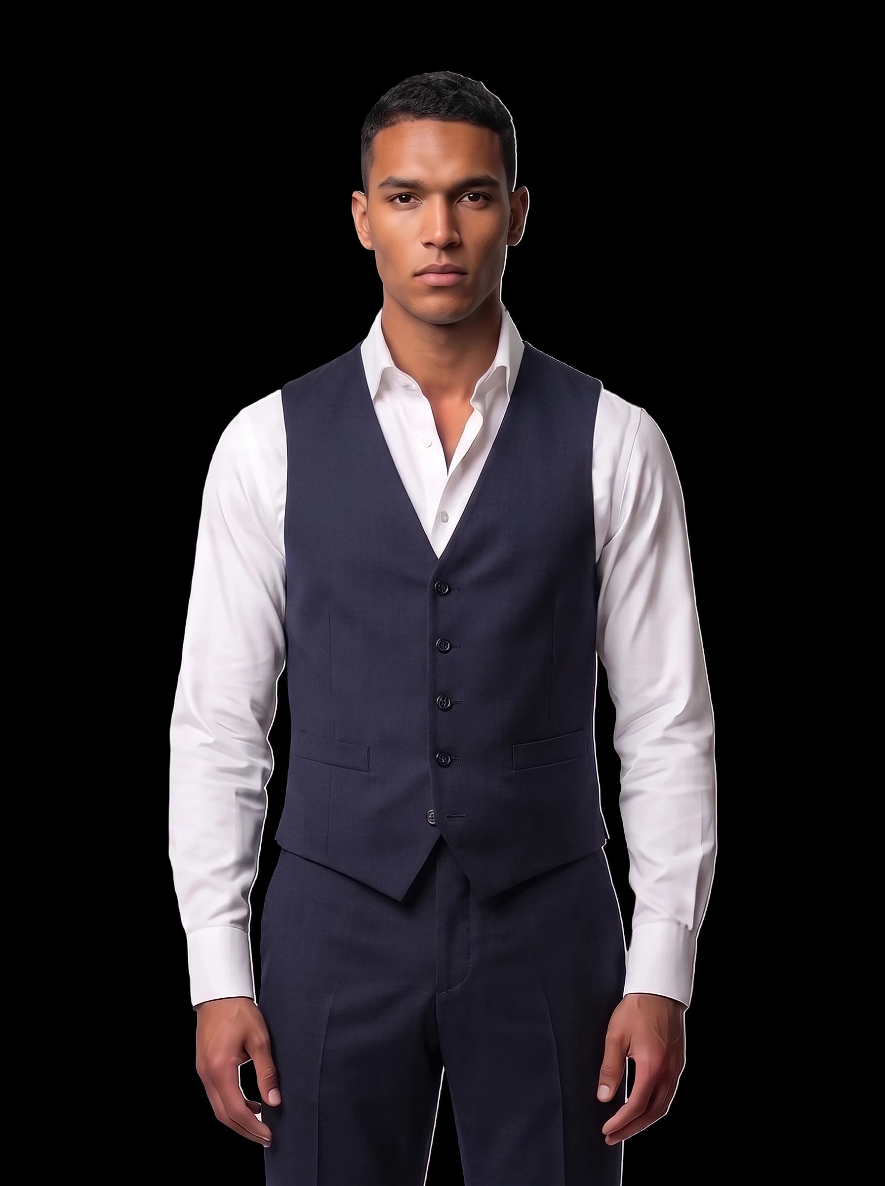 The Custom Vest - Navy Blue