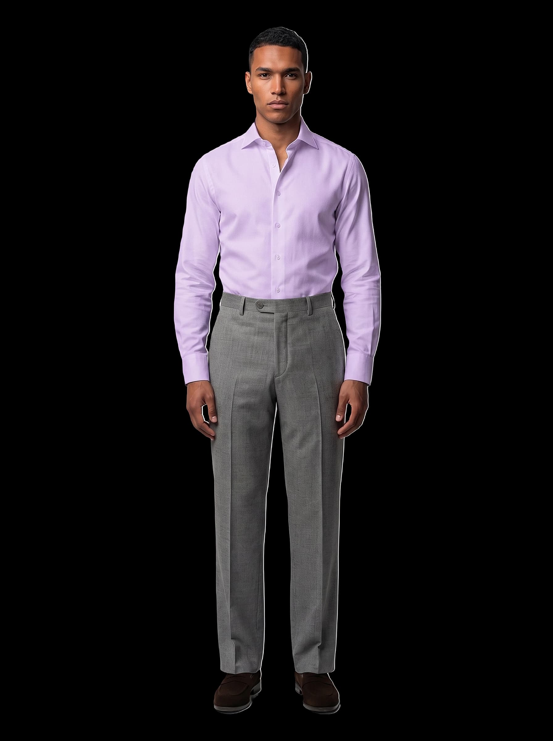 Custom Shirt - Rose Oxford