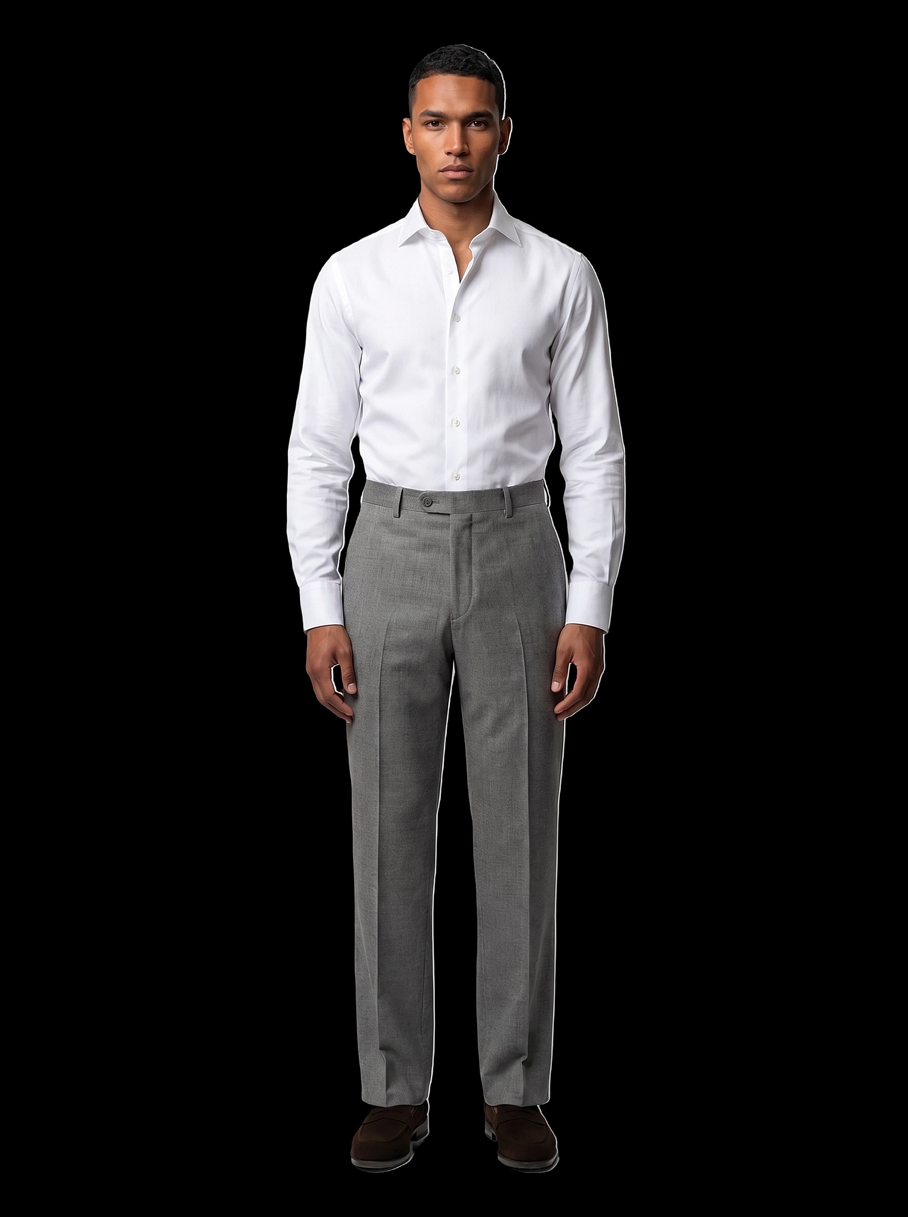 Custom Shirt - White Satin