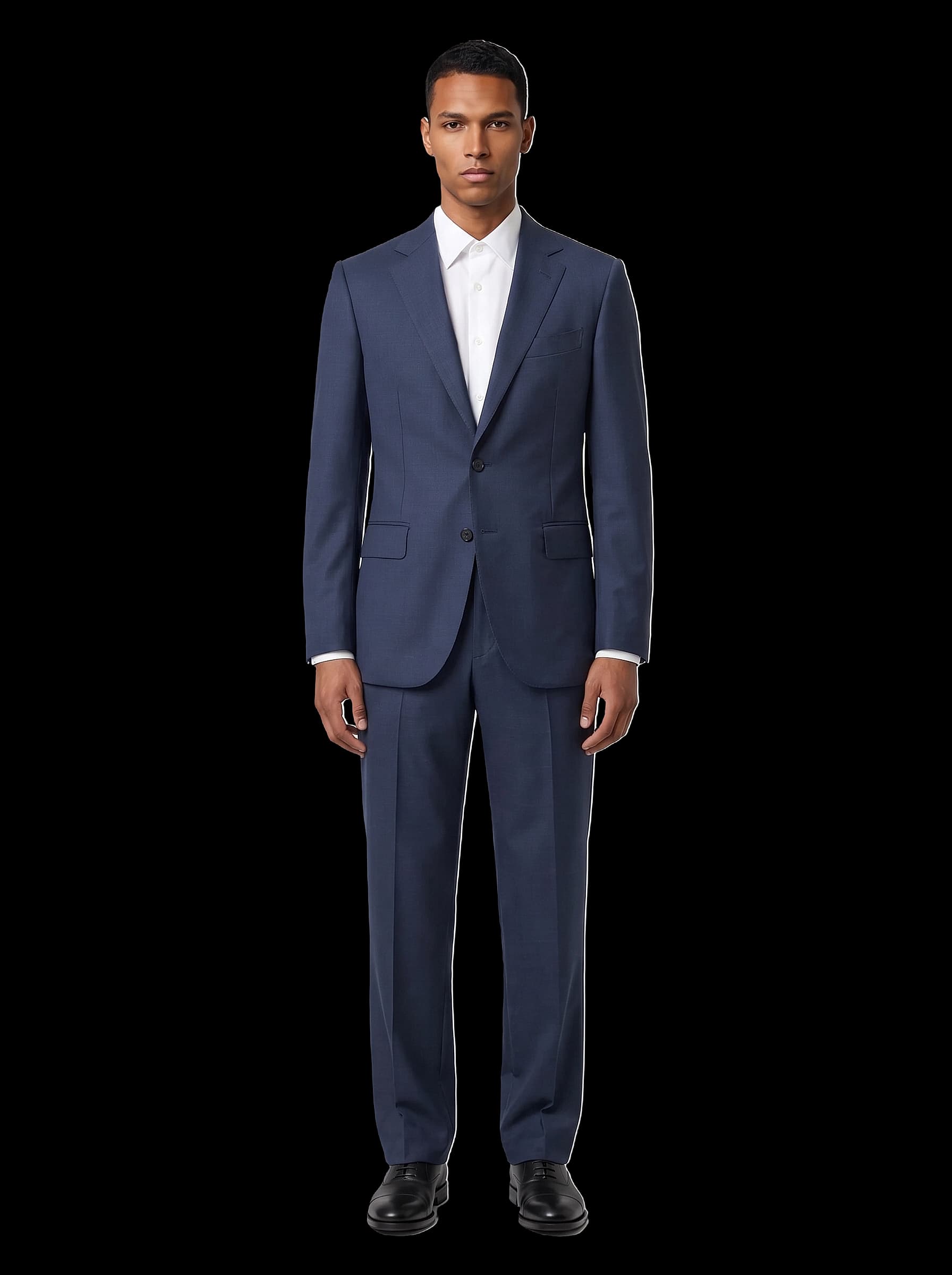 The Custom Suit - Navy Check