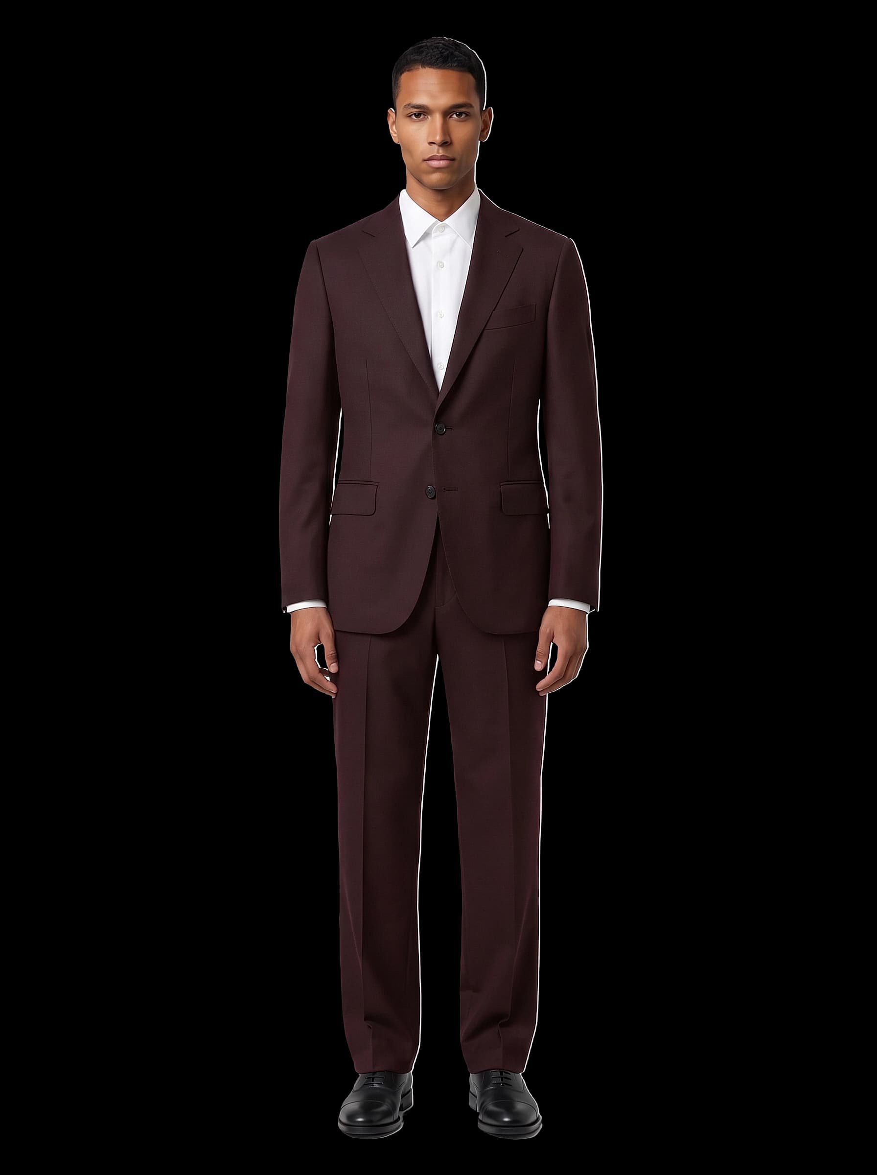 The Custom Suit - Burgundy