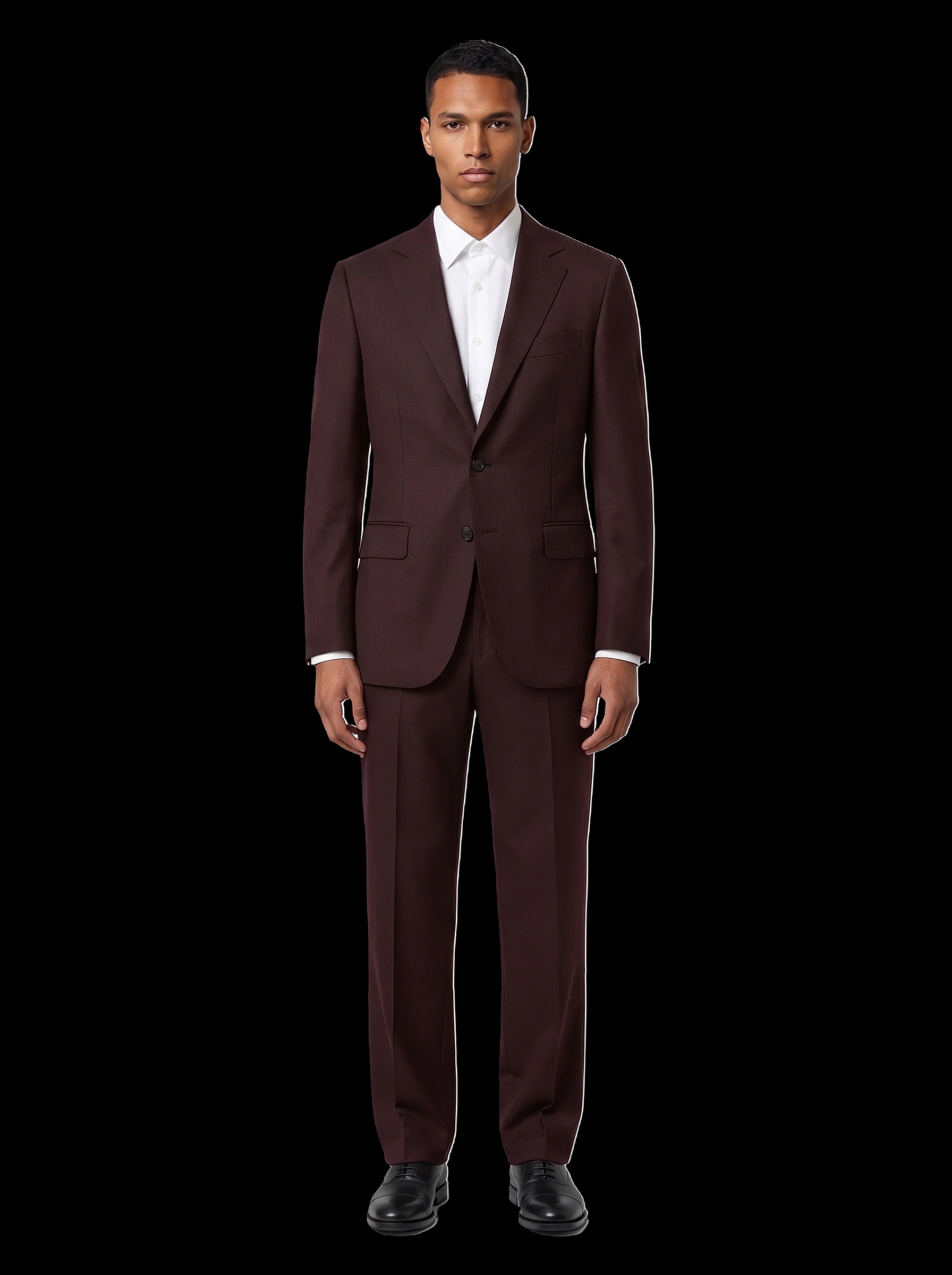 The Custom Suit - Burgundy