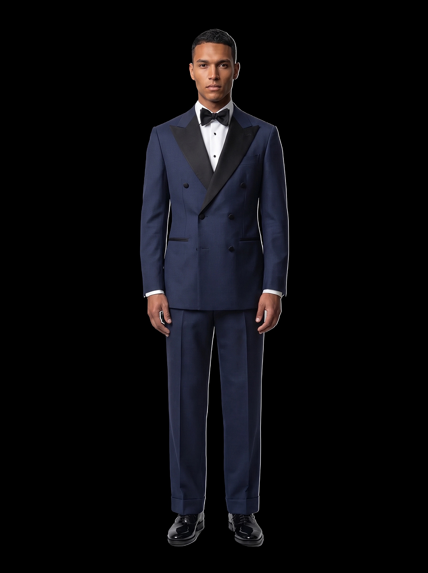 The Custom Tuxedo - Navy Barathea - Main